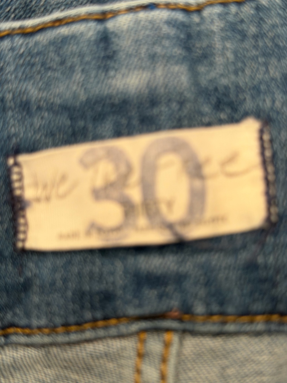 High-Waist Flare Women's Jeans in Light Blue - Picture 5 of 9